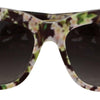 Dolce & Gabbana Elegant Black Multicolor Gradient Sunglasses