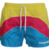 Dsquared² Exclusive Multicolor Swim Shorts Boxer