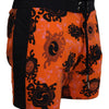 Dsquared² Chic Orange Swim Shorts Boxer for Men