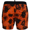 Dsquared² Chic Orange Swim Shorts Boxer for Men