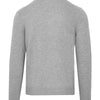 Malo Gray Wool Men Turtleneck Sweater