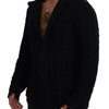 Dolce & Gabbana Elegant Black Wool-Cashmere Cardigan Sweater