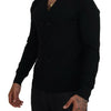 Dolce & Gabbana Elegant Black Cashmere Cardigan Sweater