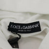 Dolce & Gabbana Elegant White Logo Hooded Sweatshirt