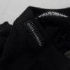 Dolce & Gabbana Elegant Black Cashmere Pullover Sweater