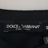 Dolce & Gabbana Elegant Cotton-Silk Blend Blue Pullover