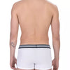 Bikkembergs White Cotton Men Trunk