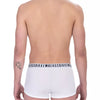 Bikkembergs White Cotton Men Trunk