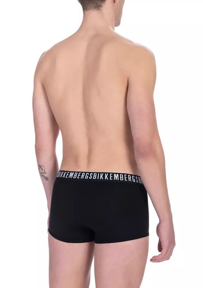 Bikkembergs Black Cotton Men Trunk