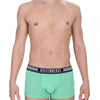 Bikkembergs Green Cotton Men Trunk