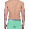 Bikkembergs Green Cotton Men Trunk