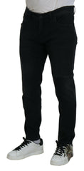 Dolce & Gabbana Chic Black Skinny Denim Jeans