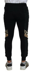 Dolce & Gabbana Elegant Black Jogger Pants for the Modern Man