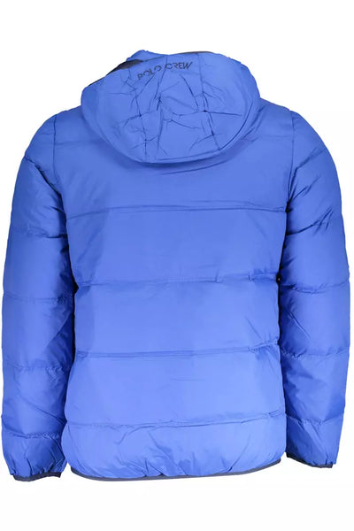 La Martina Blue Polyamide Men's Jacket