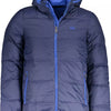 La Martina Blue Polyamide Men Jacket