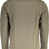 La Martina Green Cotton Men Sweater