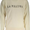 La Martina White Cotton Men Sweater