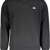 La Martina Black Cotton Men Sweater