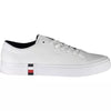 Tommy Hilfiger White Leather Men Sneaker