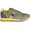 Blauer Green Leather Men Sneaker