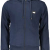 Cavalli Class Blue Cotton Men Sweater