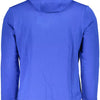 La Martina Blue Cotton Men Sweater