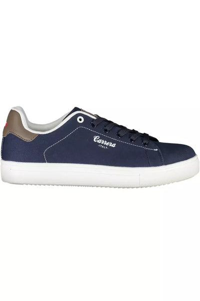 Carrera Blue Eco Leather Men Sneaker