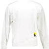 Calvin Klein White Cotton Men Sweater