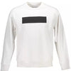 Calvin Klein White Cotton Men Sweater