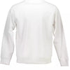 Calvin Klein White Cotton Men Sweater