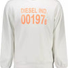 Diesel White Cotton Men's Sweater