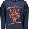 Plein Sport Blue Cotton Men Sweater