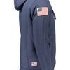 U.S. POLO ASSN. Blue Cotton Mens Hooded Sweater