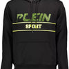 Plein Sport "Black Cotton Men Sweater with Hood"