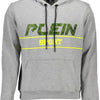 Plein Sport Gray Cotton Men Sweater