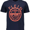 Plein Sport Blue Cotton Men T-Shirt