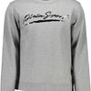 Plein Sport Gray Cotton Men Sweater