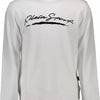 Plein Sport White Cotton Men Sweater