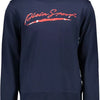 Plein Sport Blue Cotton Men Sweater