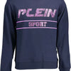 Plein Sport Blue Cotton Men Sweater