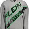 Plein Sport Gray Cotton Men Sweater