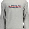 Napapijri Gray Cotton Men Sweater