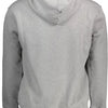 North Sails Gray Cotton Men Sweater