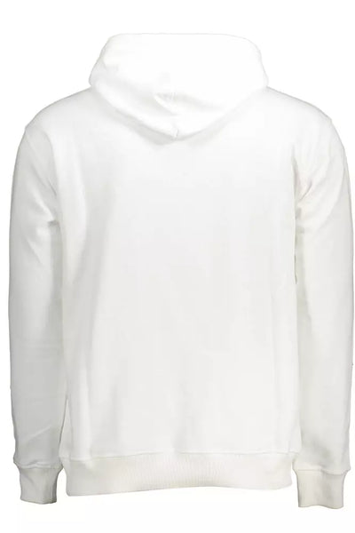 North Sails White Cotton Men Sweater