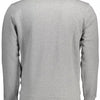 North Sails Gray Cotton Men Sweater