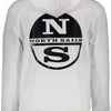 North Sails White Cotton Men Sweater