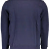 North Sails Blue Cotton Men Sweater