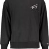 Tommy Hilfiger Black Cotton Men Sweater