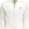 U.S. POLO ASSN. White Cotton Men Sweater