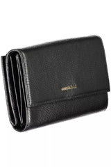 Black Leather Women Wallet